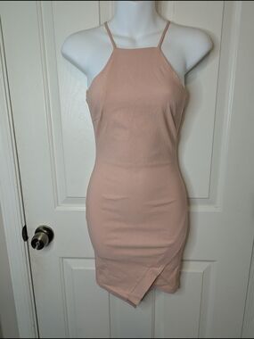 love culture bodycon dress | Dresses | Love Couture hugging midi dress will eyelet-cherry Felipe 7 Drawer Wood Collar Size:18.5